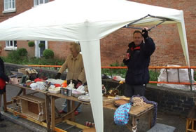 bric-a-brac stall