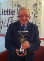 peter welton with cup